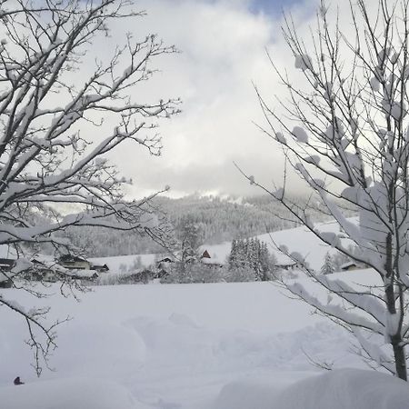 Ferienwohnung Höllhof Dachstein West Russbach am Pass Gschütt Exterior foto