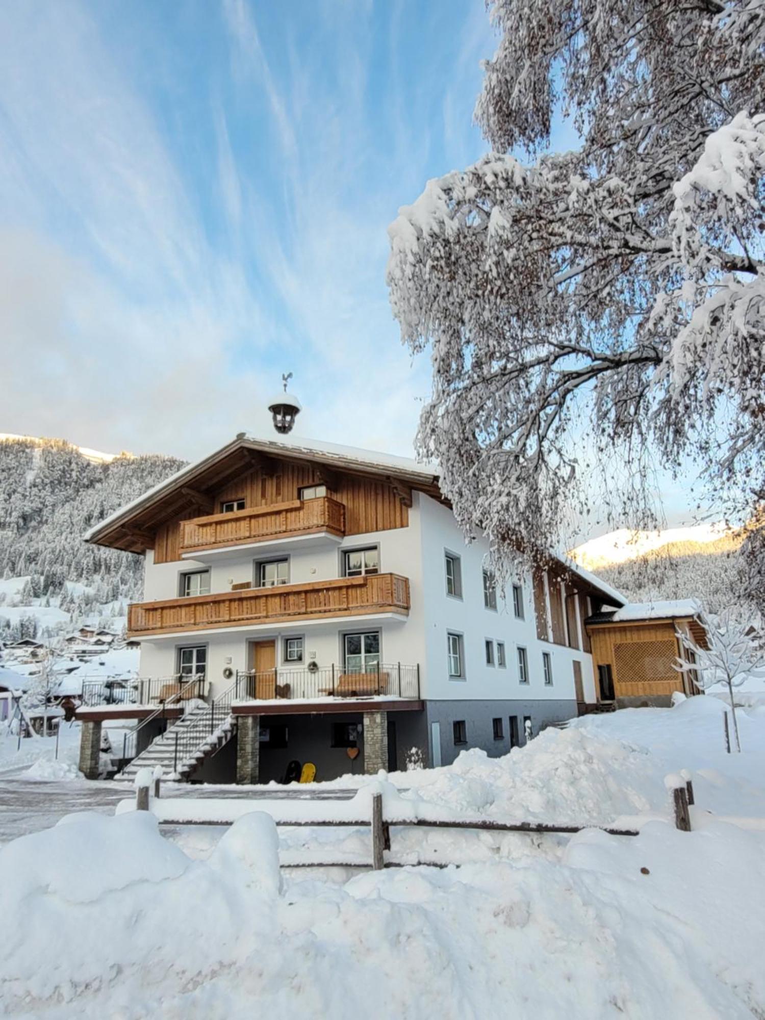 Ferienwohnung Höllhof Dachstein West Russbach am Pass Gschütt Exterior foto